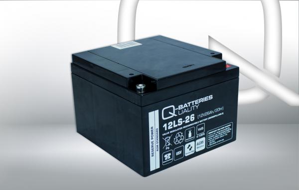Q-Batterie Q12LS26 Blei-Akku VDS